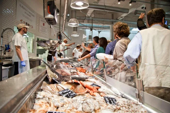 L'asta del Pesce a prezzi d'ingrosso 13 Marzo Milano Eataly Smeraldo