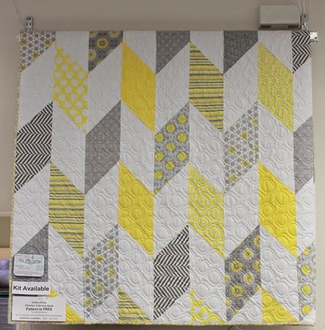 Fletcher Chevron quilt kit