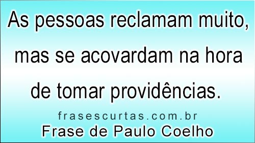 frases de paulo coelho