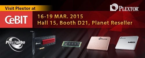 Plextor at CeBIT 2015