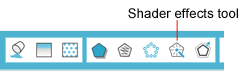 Shader effects Colorize tool bar