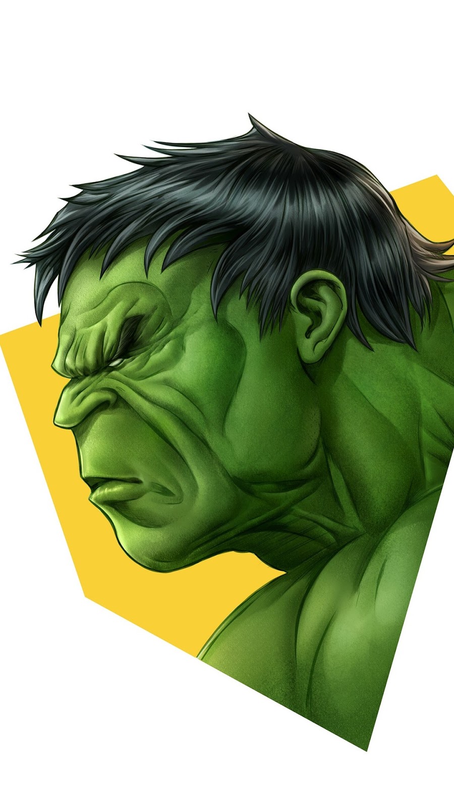 Download Wallpaper Hulk Minimal, Hd, 4k Images. 