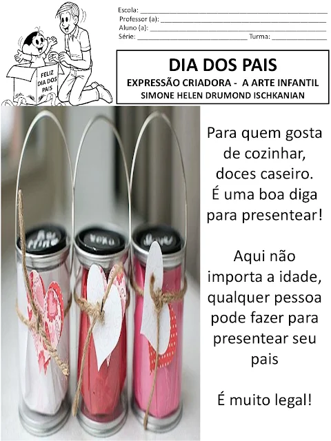 Ideias para o dia dos pais na escola