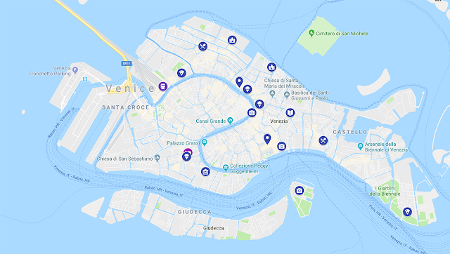 Google Map for Venice