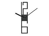 6TO12 SLIM METAL WALL CLOCK