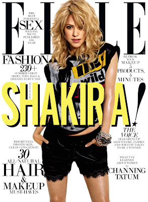 Shakira - Elle magazine cover July 2013