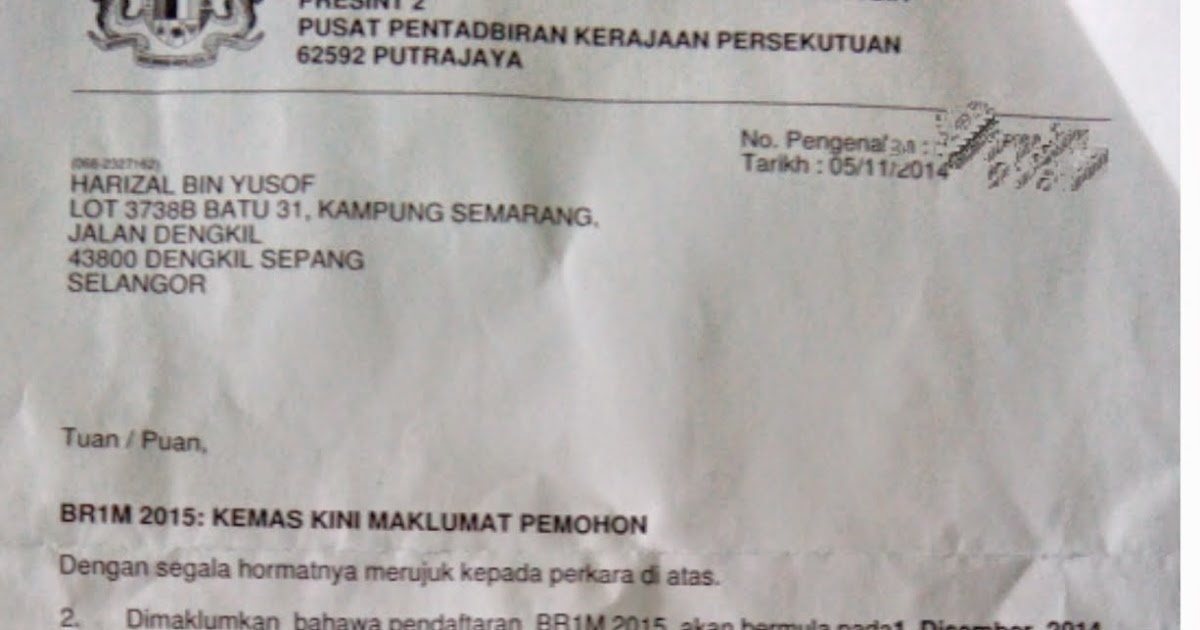 Surat Rasmi Permohonan Sijil Halal - Rasmi O