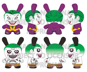 DC Comics Dunny Collection by Kidrobot - The Joker Dunny 5 Inch Vinyl Figures