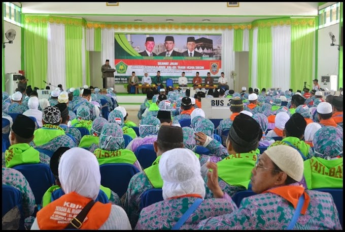 Keberangkatan JCH Kloter 06 Banjarmasin Berjalan Dengan Lancar