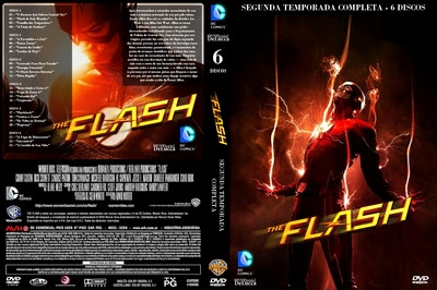 THE FLASH - 2 TEMPORADA COMPLETA - CAPA DVD