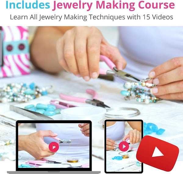 Deluxe Jewelry Making Kit with Video Course