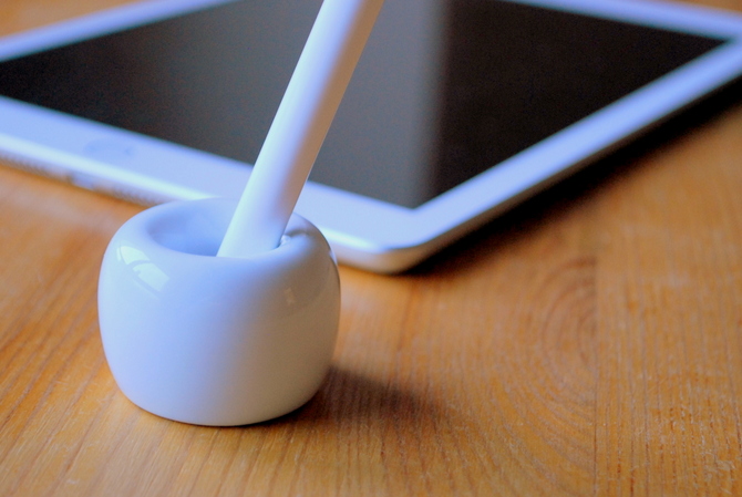 Apple Pencilスタンドは無印の歯ブラシ立てがハマった