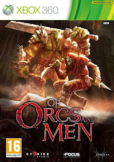 Of Orcs and Men xbox 360 game dvd front cover