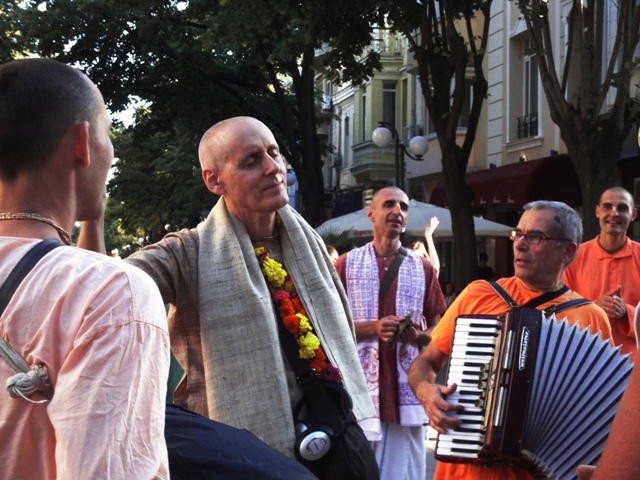 Sankarshan Das in Ratha Yatra Festival, Burgas, Bulgaria