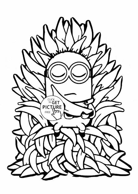  Minion Coloring Pages Cartoons Printable Coloring Pages Throughout  Awesome Despicable Me Coloring Pages
