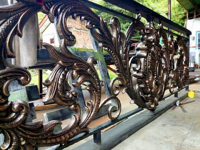 Pembuatan Railing Balkon Klasik di Sleman