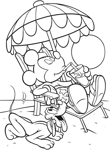 Disney Coloring Book Pages