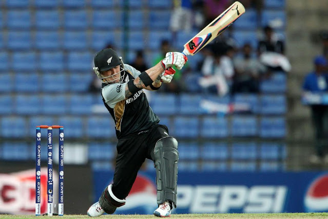 Top 10 Batsmen With Highest ODI Sixes in History-Brendon McCullum