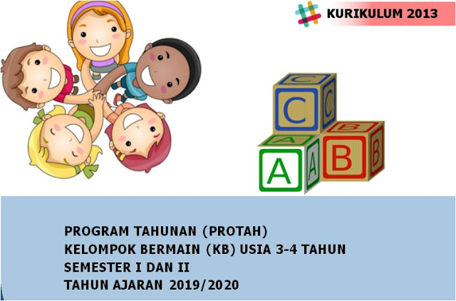 Program Tahunan KB Usia 3-4 Tahun 2019/2020 - Ruang Paud