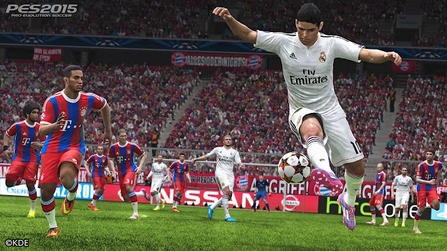 Três novas screenshots do modo UEFA Champions League em PES 2015