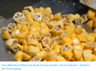 Cara Membuat Manisan Buah Carica Sendiri, Home Industri - Terbaru dan Terlengkap