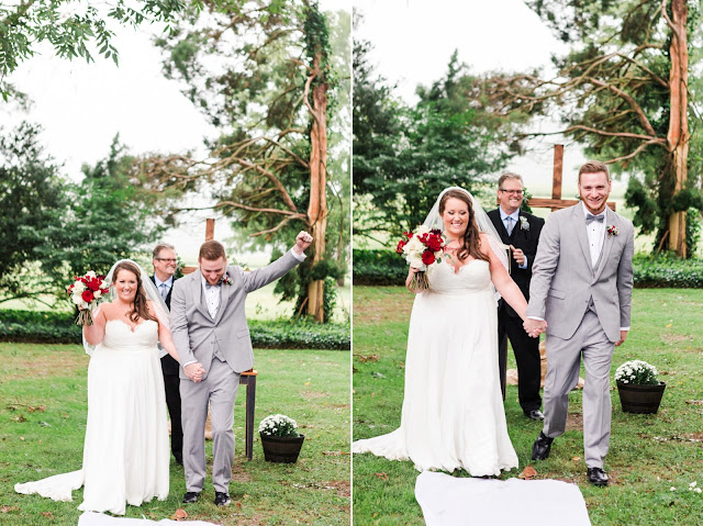 A Cranberry and Blue Autumn Wedding at Worsell Manor in Warwick, MD by Heather Ryan Photography 