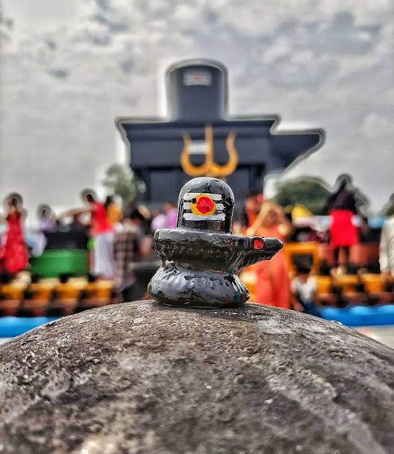 Shivling photo from instagram