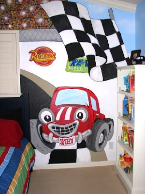 Cassidy Clark: Race Car Bedroom