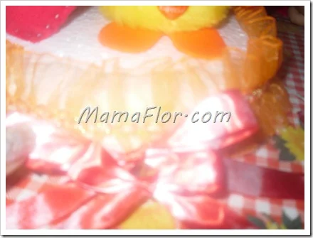 Pollitos de peluche con mensaje de Amor
