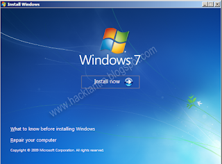 windows 7 installation screenshots