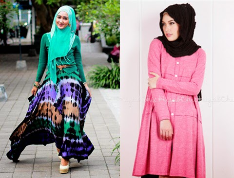 model baju santai muslim