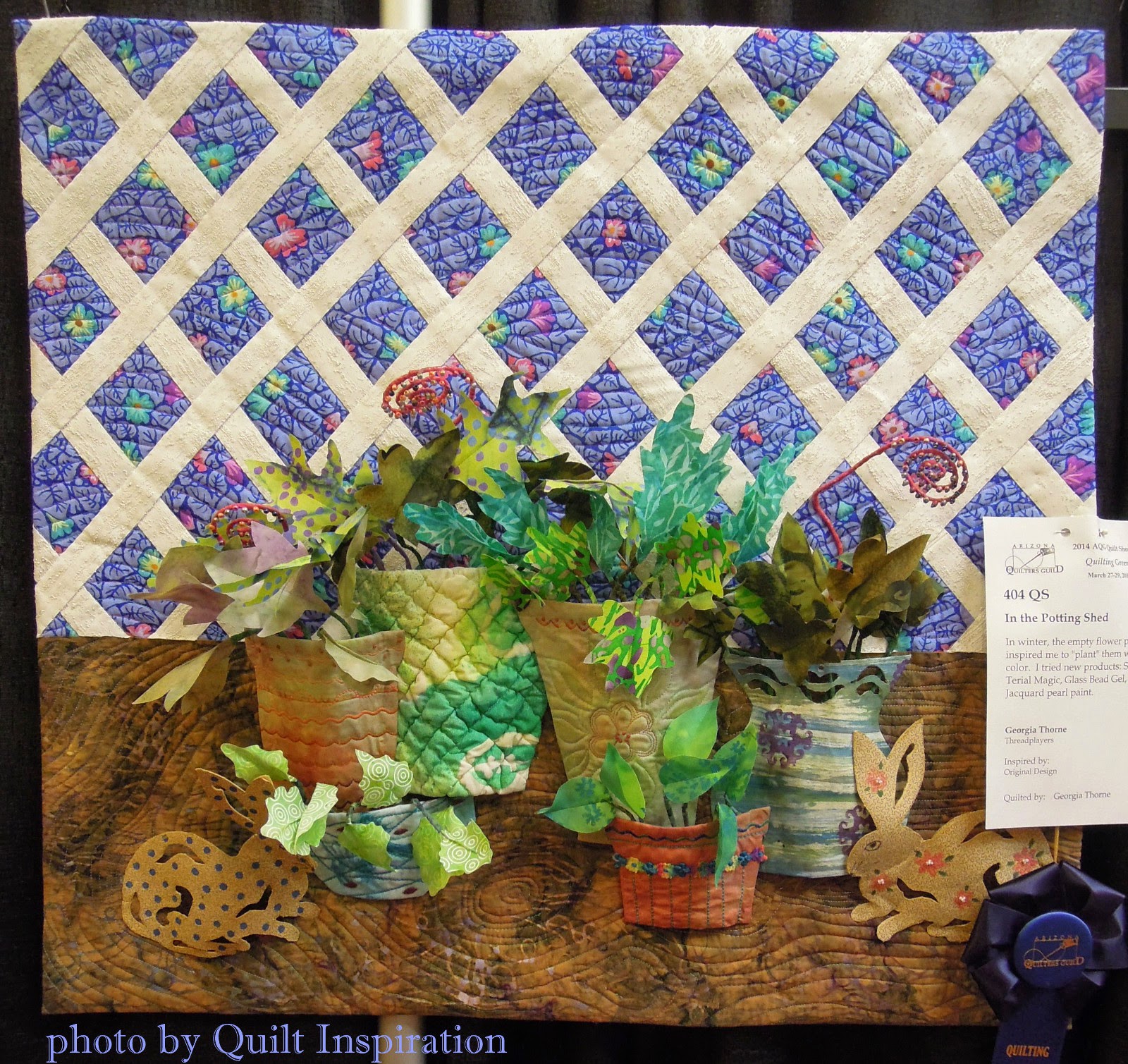 Quilt Inspiration: Another dimension in quilting: 3D Quilts
