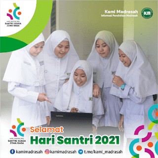 Twibbon Hari Santri (HSN) 2021