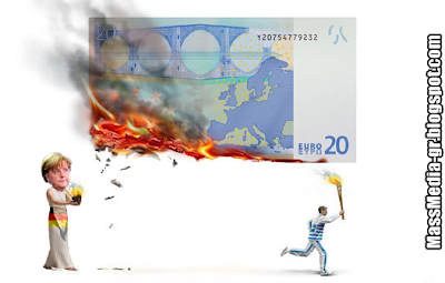 economist greece euro Ελλάδα ευρώ καμένο ΟΝΕ λαμπαδηδρόμος