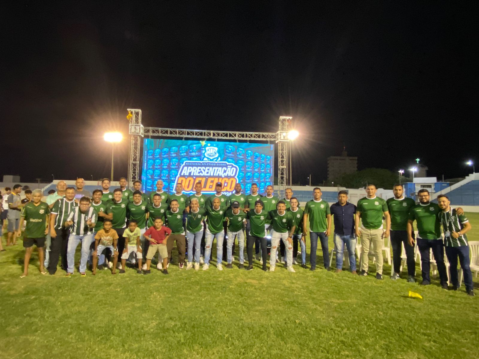 Nacional de Patos apresenta elenco para o Campeonato Paraibano