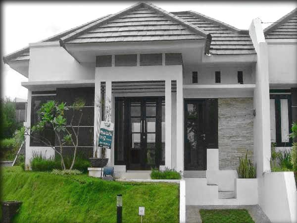 Teras Rumah Minimalis Batu Alam