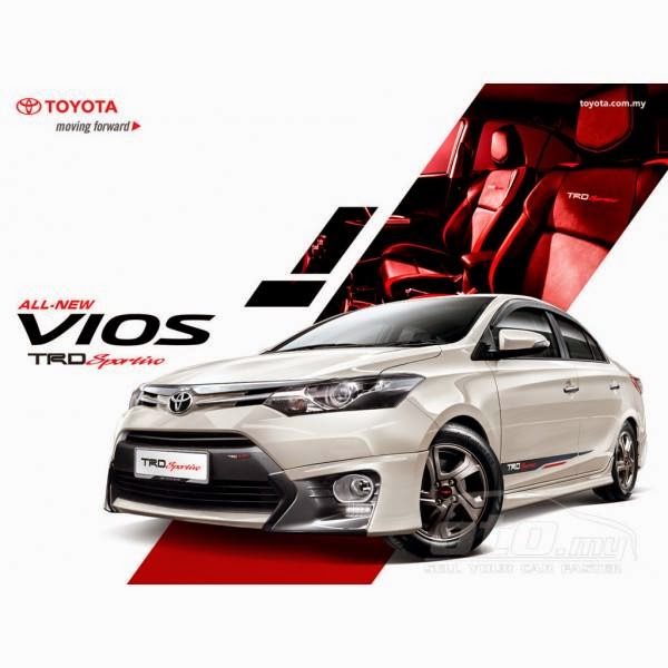 Body Kit Toyota Vios  TRD Sportivo 2013 2015 Body kit Mobil 