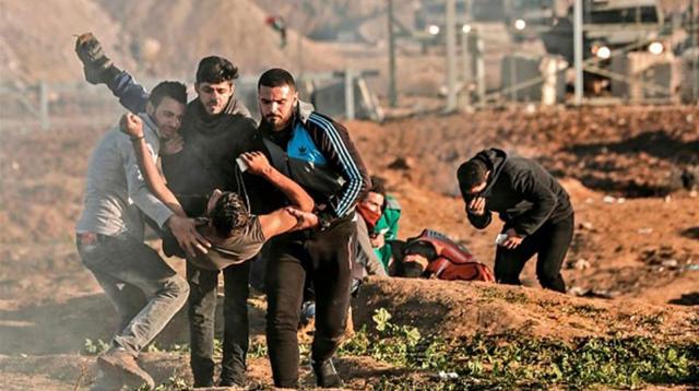 Israeli warriors shot dead Palestine in Gaza 