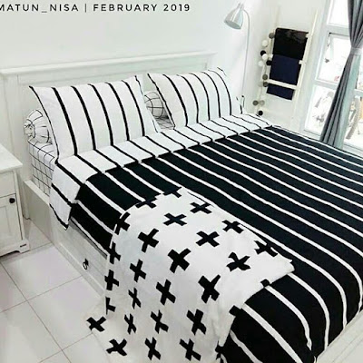 Kamar tidur nuansa putih