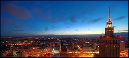 warsaw skyline