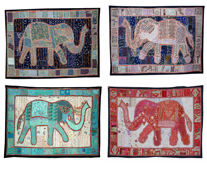 Indian Elephant Wall Hanging