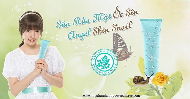 Cách lựa chọn và cách sử dụng sữa rửa mặt SEED & TREE Angel Skin Snail
