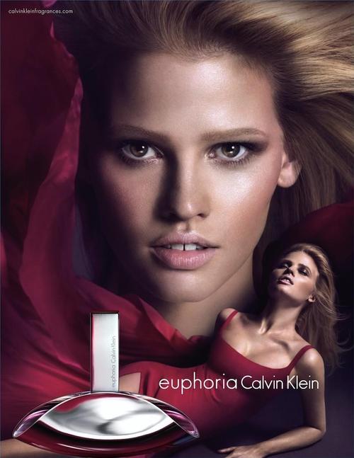 Lara Stone — Calvin Klein Euphoria Fragrance F/W 12.13 Ad Campaign