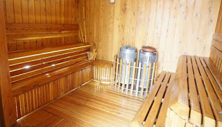 sauna en atrium