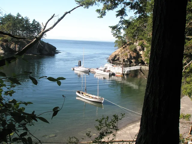 Matia Island State Park dock