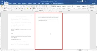 Penggunaan Page Break di Microsoft Word