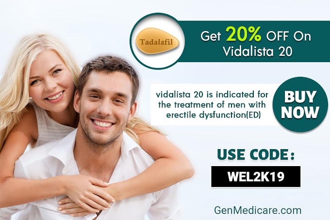 Buy Vidalista 20 Online | Vidalista 20 Reviews, Side Effects, Dosage