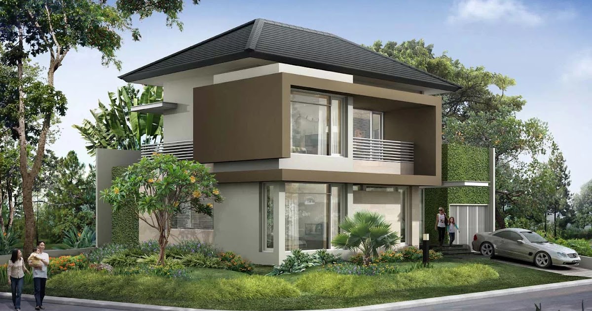 Ide Desain Rumah Tropis  Minimalis