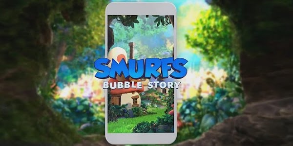 الآن تستطيع تحميل لعبة السنافر smurfs bubble story على هاتفك الاندرويد مجاناً