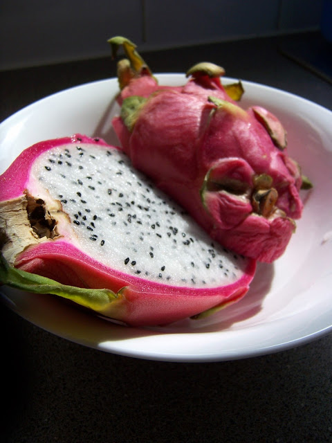 Dragonfruit inside